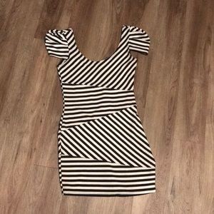Striped Mini Dress